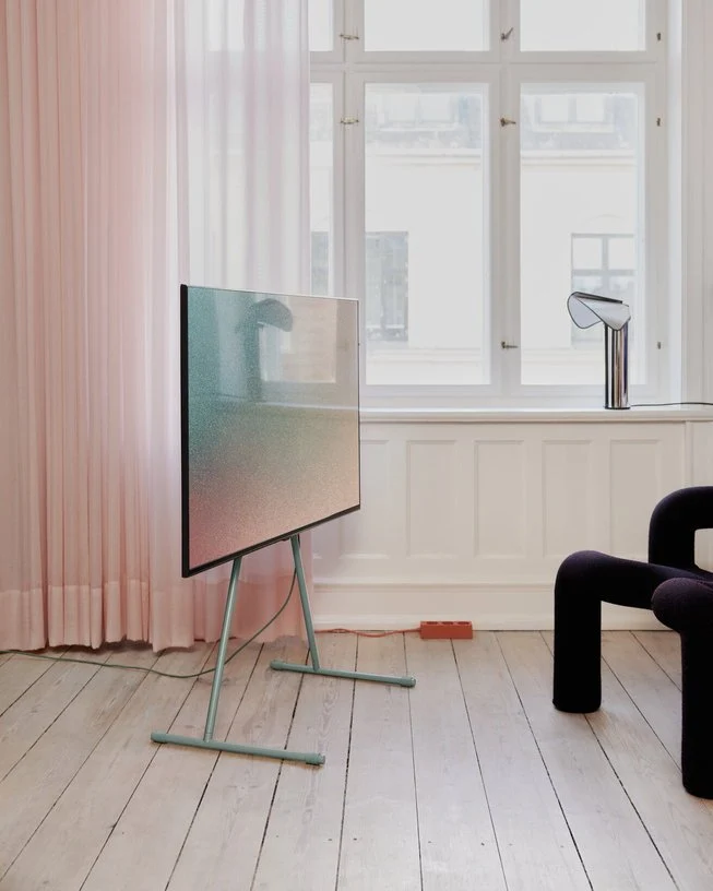 Support pour tv en métal gris 45x102cm Viva - Pedestal