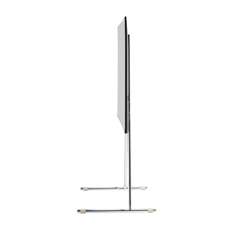 Support pour tv en métal chromé 45x102cm Viva - Pedestal