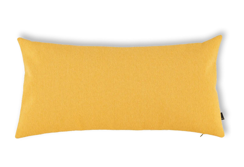 Coussin rectangulaire en laine jaune 30x60cm Eli - Fest Amsterdam
