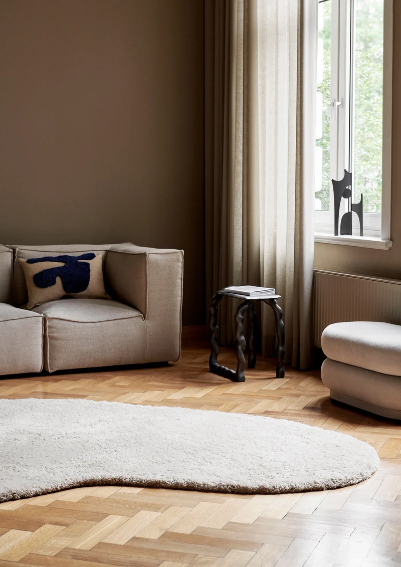 Ferm Living Forma Wool Teppich - Large - Off-white