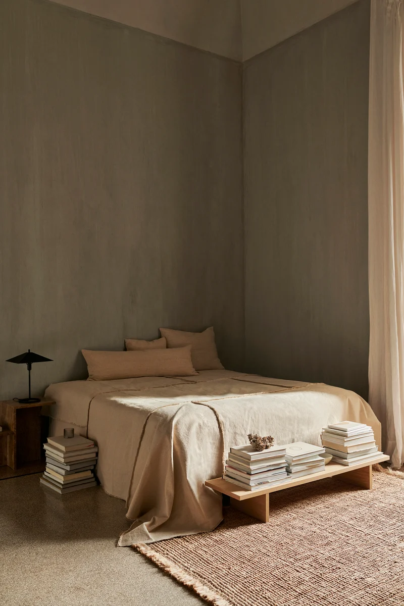 Ferm Living Athens Teppich - 140 x 200 - Natural