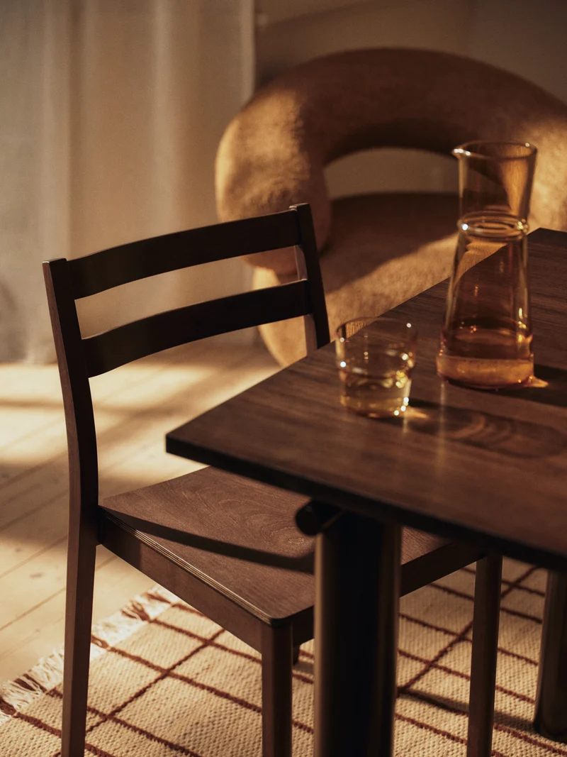 Ferm Living Sen Teppich - 200 x 300 - Parchment/Chestnut