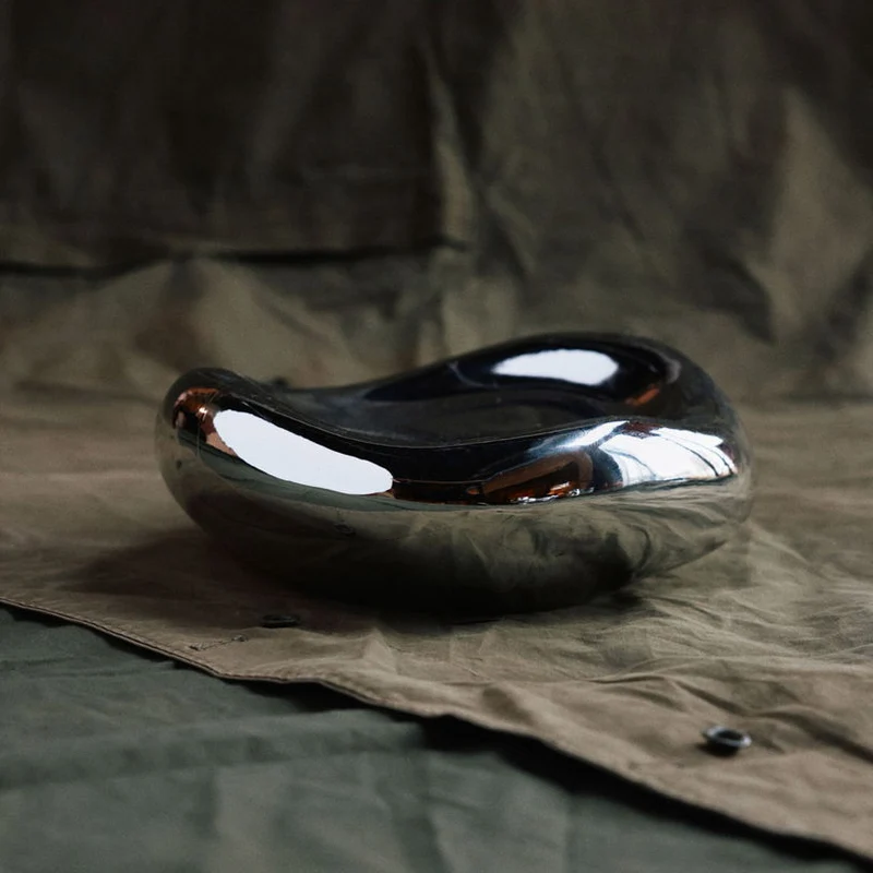 Bol en verre Gleam Chrome - HKLIVING