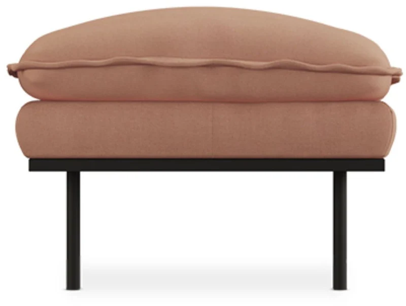 Hocker Linen Dusty Rose - HKLIVING