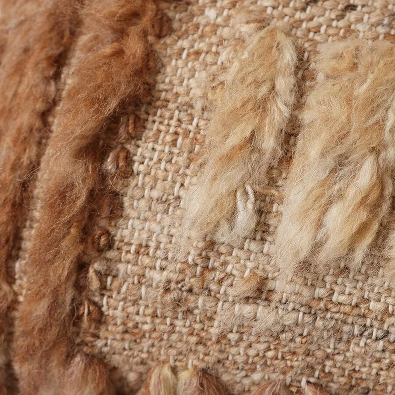 Coussin en fourrure naturelle (40X25cm) - HKLIVING