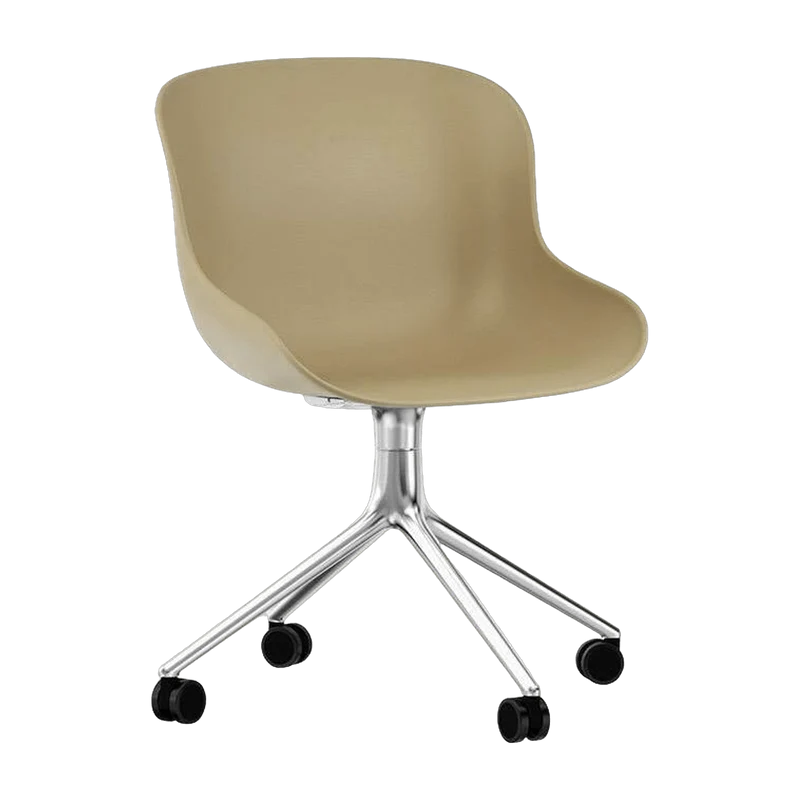 Hyg Chaise pivotante 4W Alu - Normann Copenhagen