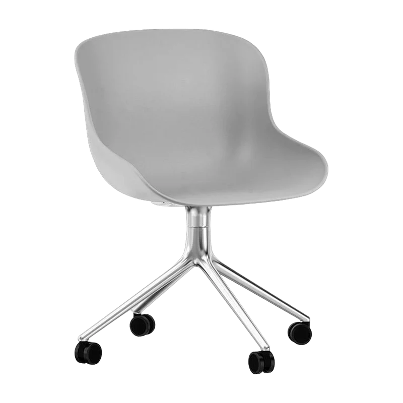 Hyg Chaise pivotante 4W Alu - Normann Copenhagen