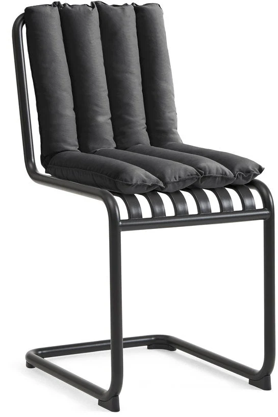 Chaise de jardin en acier gris anthracite Palissade - HAY