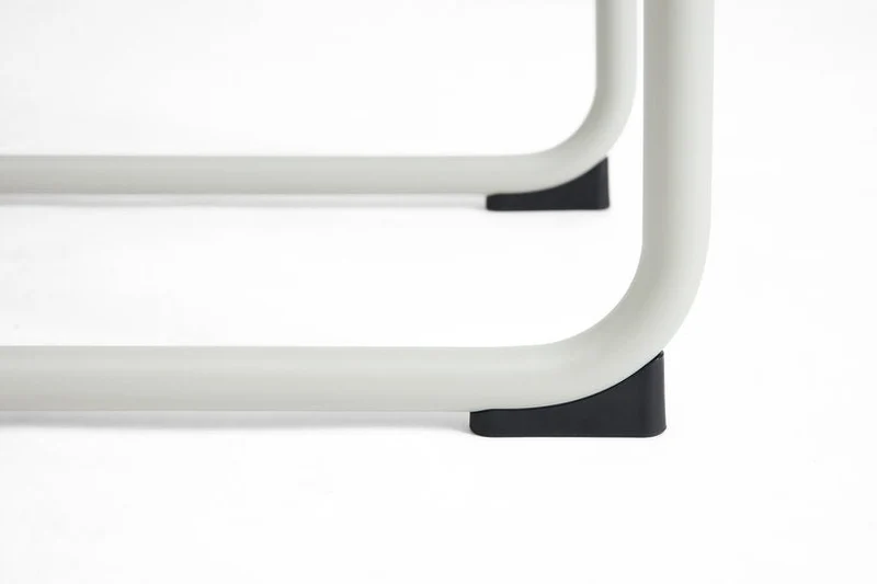 Chaise de jardin en acier gris clair Palissade - HAY