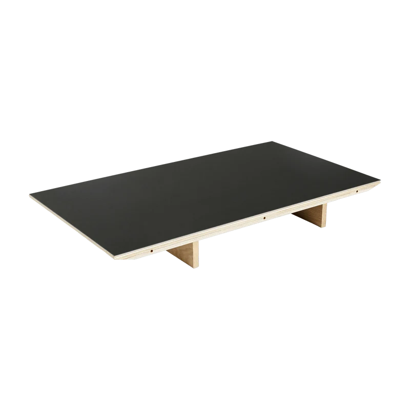 Rallonge contreplaqué laqué mat noir pour table CPH 30 Extensible - HAY