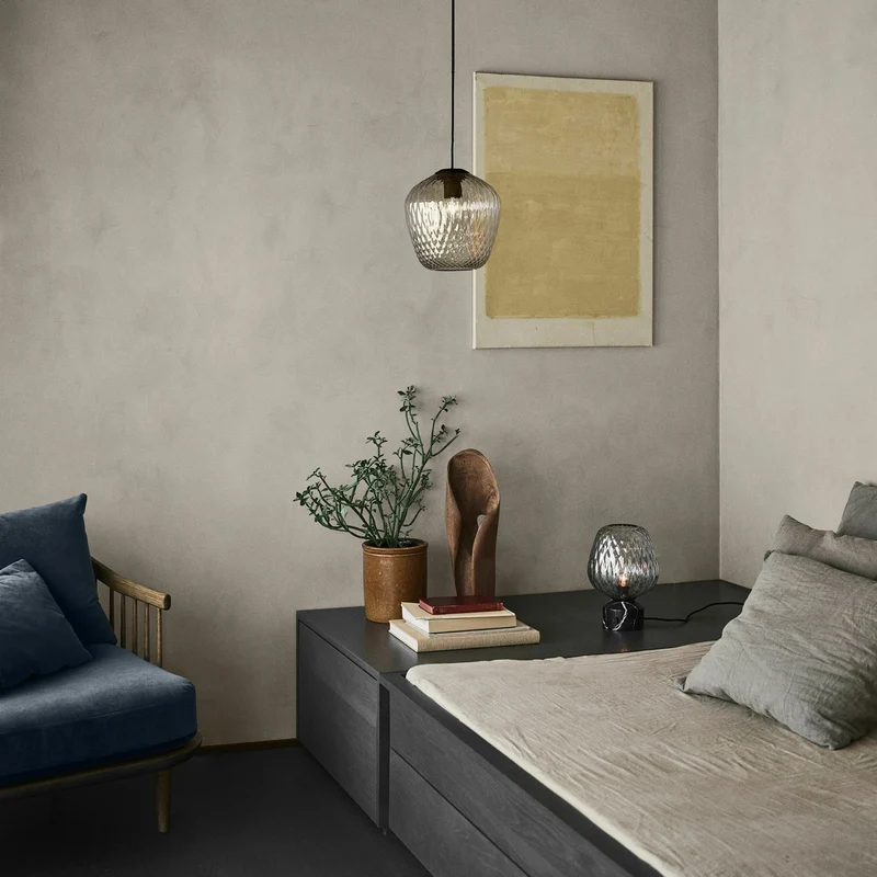 Fauteuil bleu SC10 Fly - &tradition