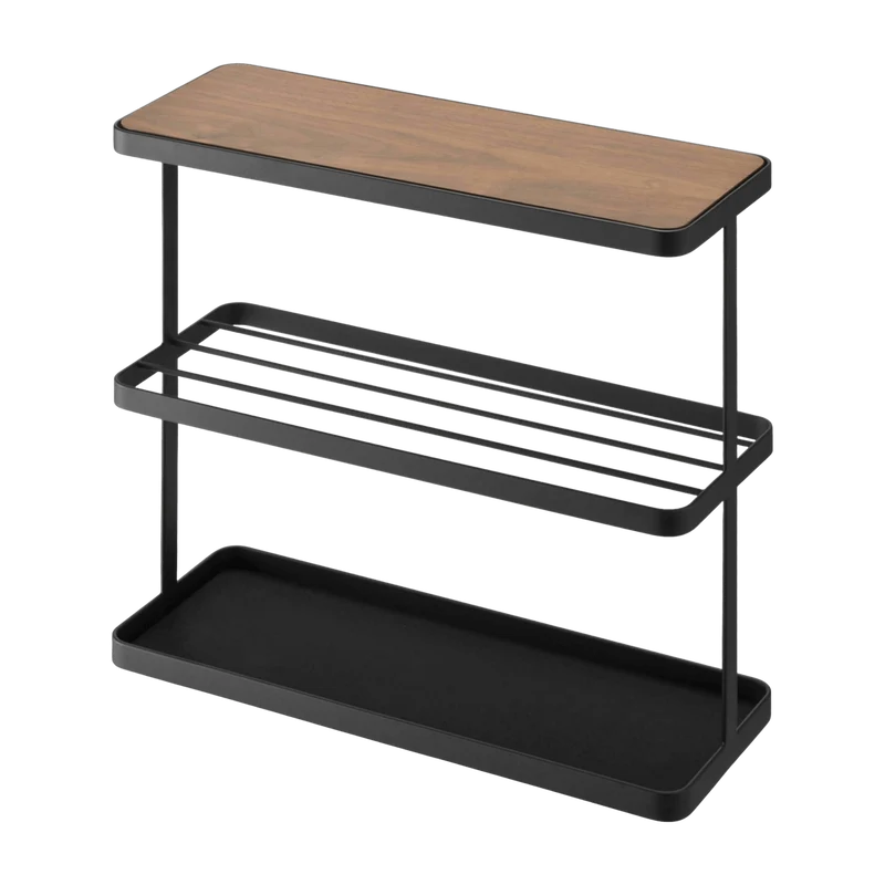 Table d'appoint en acier noir - Yamazaki