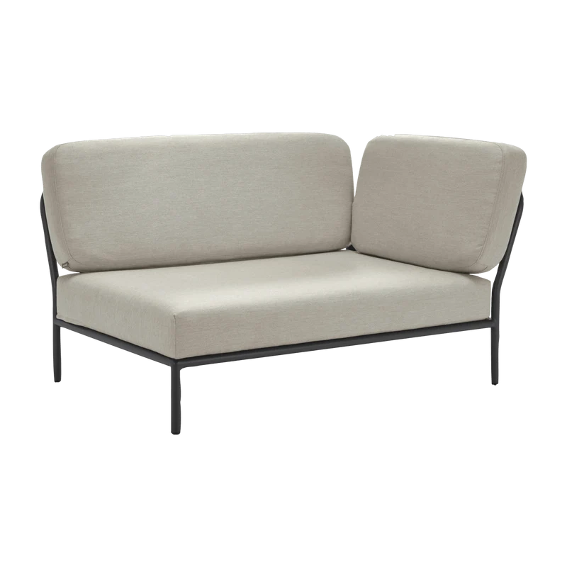 Module droit de canapé lounge gris clair LEVEL - Houe