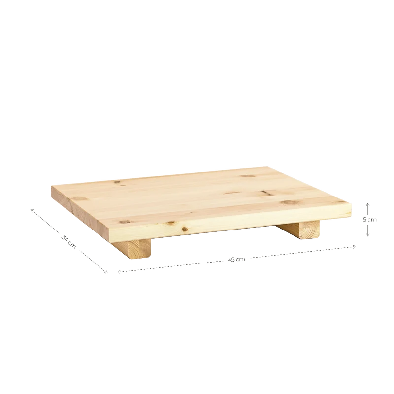 Table d'appoint en pin massif 45x34x5cm Dock - Karup Design