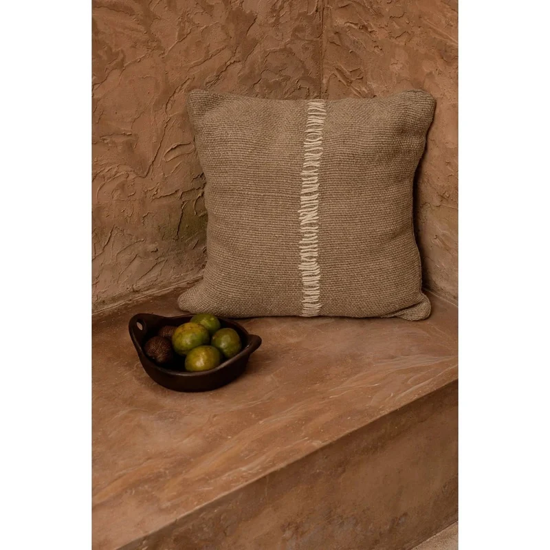 Housse de coussin en lin 50x50cm Stitch - Bazar Bizar