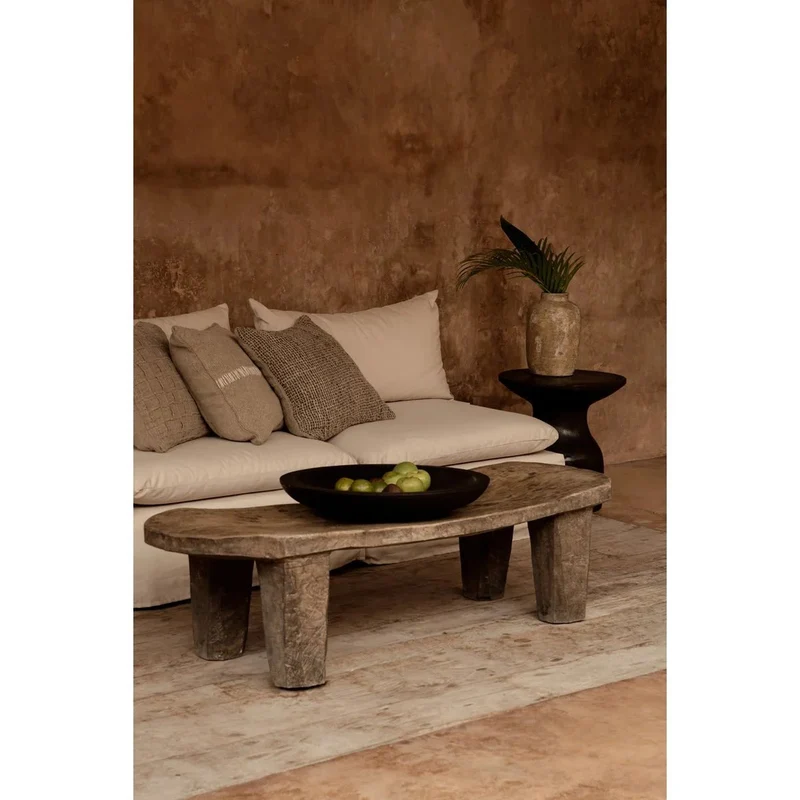 Housse de coussin en lin 50x50cm Stitch - Bazar Bizar