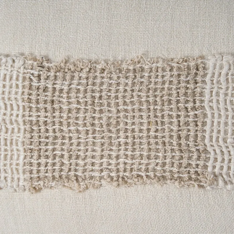 Housse de coussin en lin 50x50cm Thread - Bazar Bizar