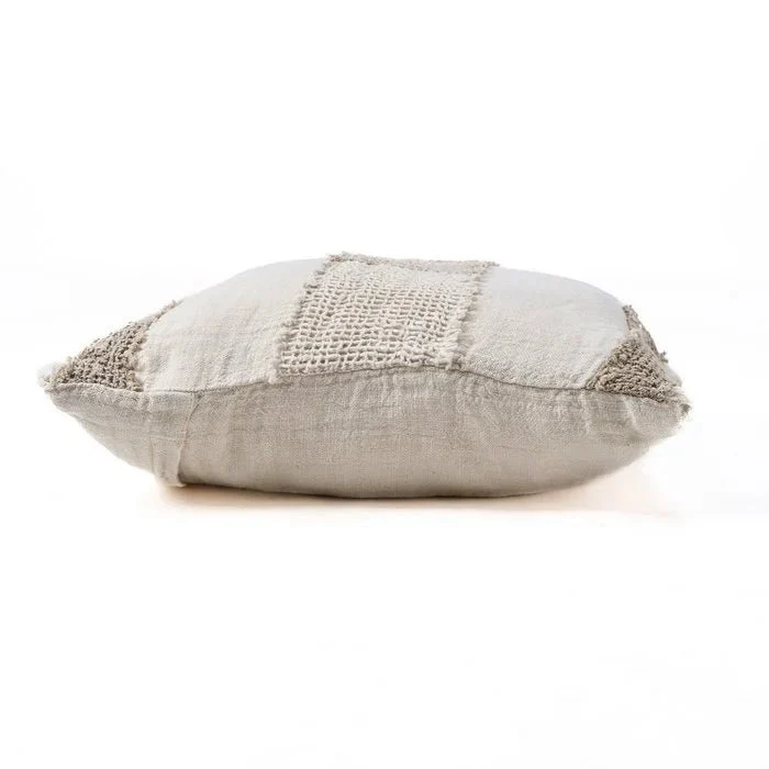 Housse de coussin en lin 50x50cm Thread - Bazar Bizar