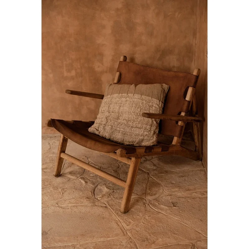 Housse de coussin en lin 50x50cm Edit - Bazar Bizar