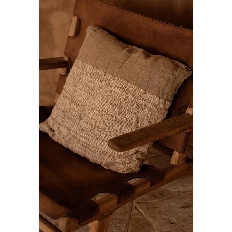 Housse de coussin en lin 50x50cm Edit - Bazar Bizar