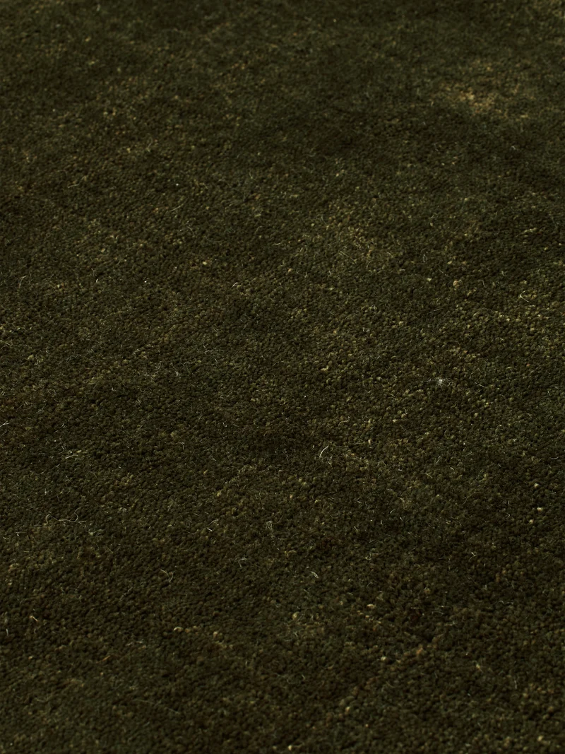 Ferm Living Firth Jute Teppich - 200 x 300 - Dark Olive