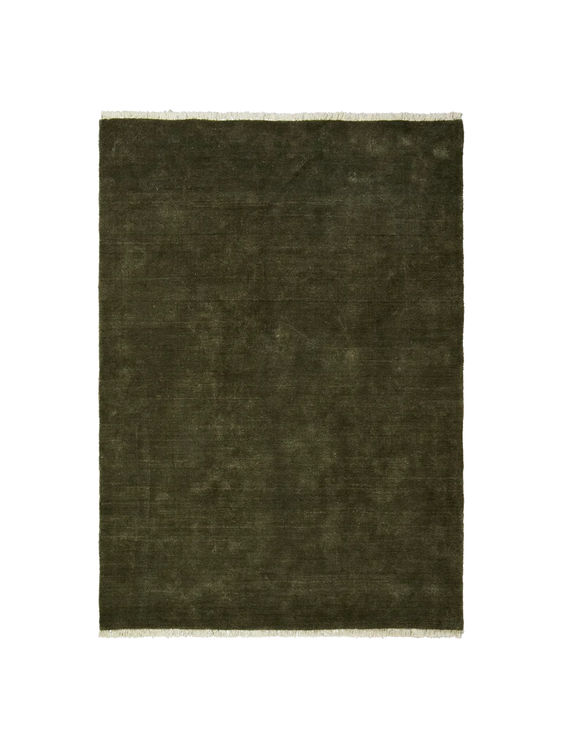 Ferm Living Firth Jute Teppich - 170 x 240 - Dark Olive