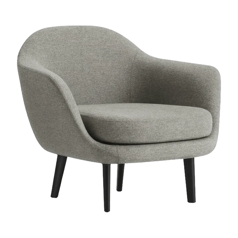 Fauteuil Sum Black Alu - Normann Copenhagen