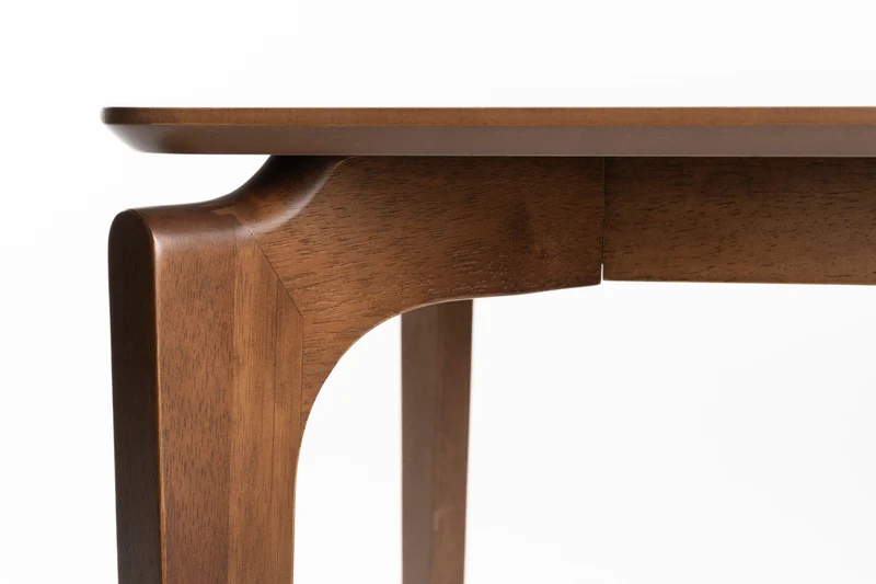 Table à manger rectangulaire en bois d'hévéa 160x90x75cm Savone - Dutchbone