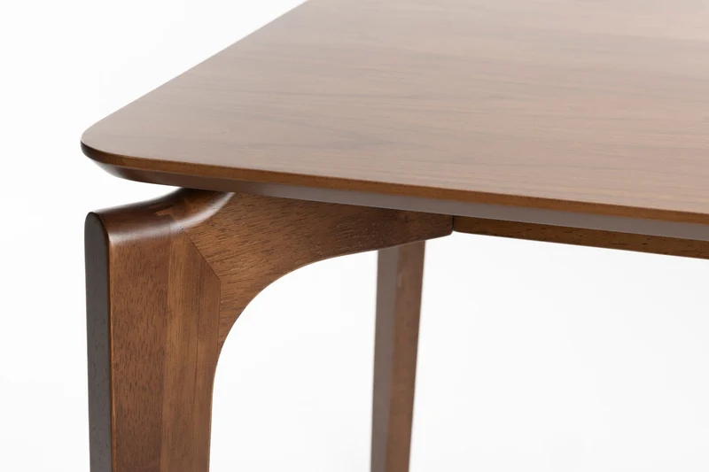 Table à manger rectangulaire en bois d'hévéa 160x90x75cm Savone - Dutchbone