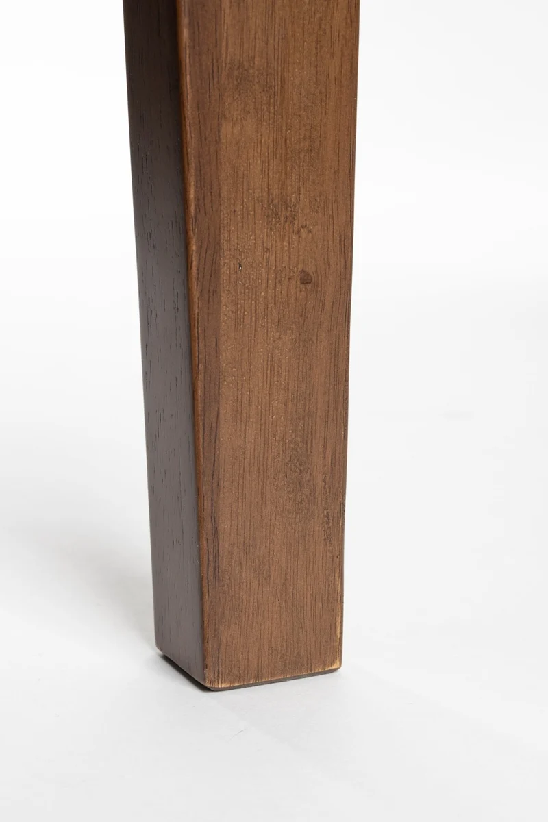 Table à manger rectangulaire en bois d'hévéa 160x90x75cm Savone - Dutchbone