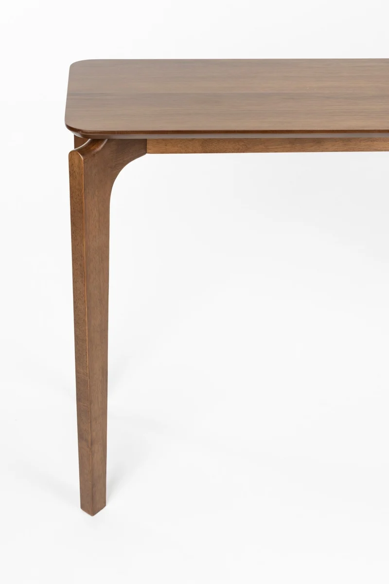 Console rectangulaire en bois d'hévéa 120x40x80cm Savone - Dutchbone