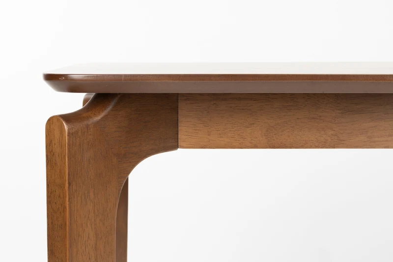 Console rectangulaire en bois d'hévéa 120x40x80cm Savone - Dutchbone