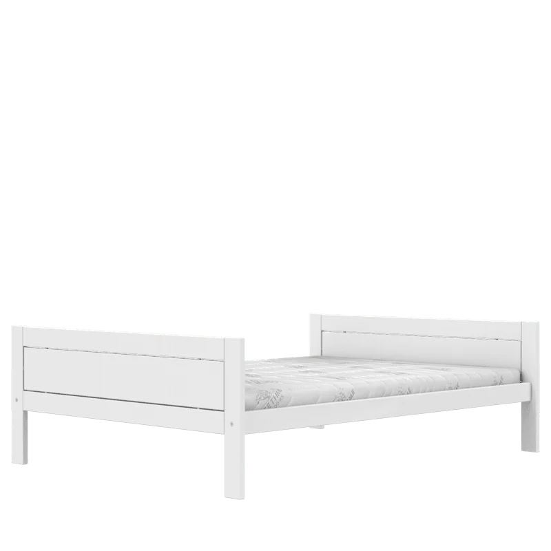 Lifetime Kidsrooms Kinderbett 140 x 200 ohne Rückseite Weiss