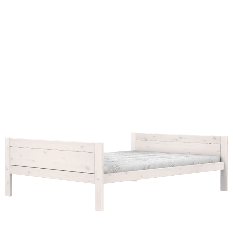 Lifetime Kidsrooms Kinderbett 140 x 200 ohne Rückseite Weiss