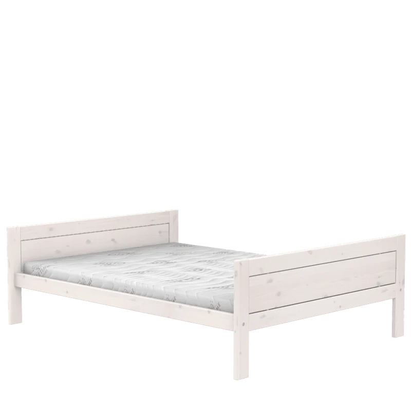 Lifetime Kidsrooms Kinderbett 140 x 200 ohne Rückseite Weiss