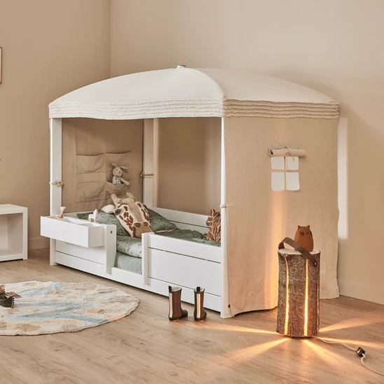 Lifetime Kidsrooms 4-in-1 Himmelbett Weiss