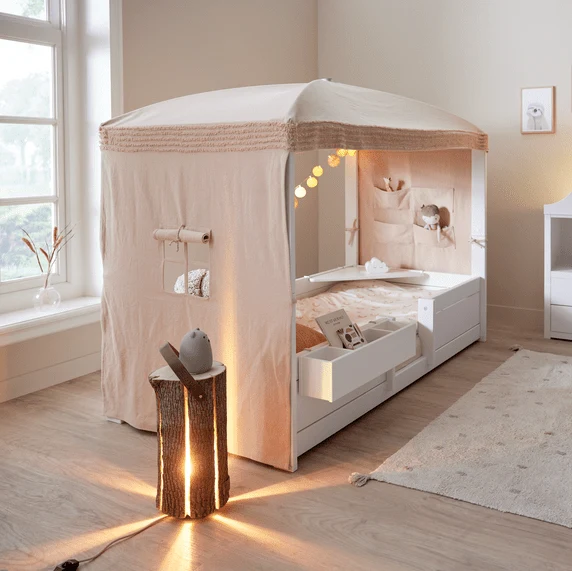 Lifetime Kidsrooms 4-in-1 Himmelbett Weiss