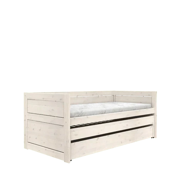 Lifetime Kidsrooms Tagesbett mit Gästebett & Bettschublade - Original Weiss