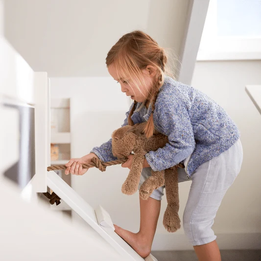 Lifetime Kidsrooms Tagesbett Climb & Slide - Original Weiss