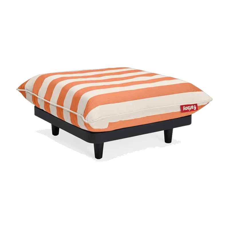 Module de canapé d’extérieur rayé orange Paletti - Fatboy