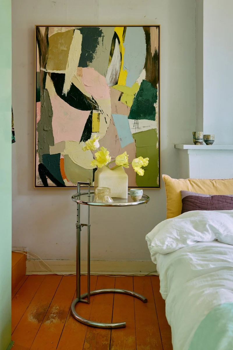 Tableau de peinture en toile et bois 103x143cm Colour cult - HKliving