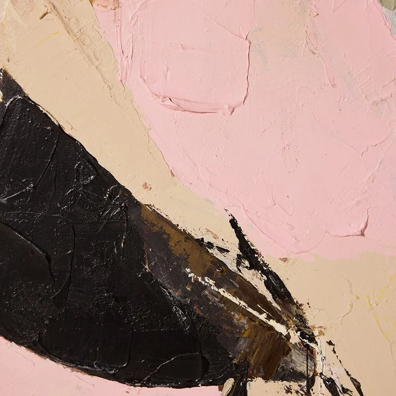 Tableau de peinture en toile et bois 103x143cm Colour cult - HKliving