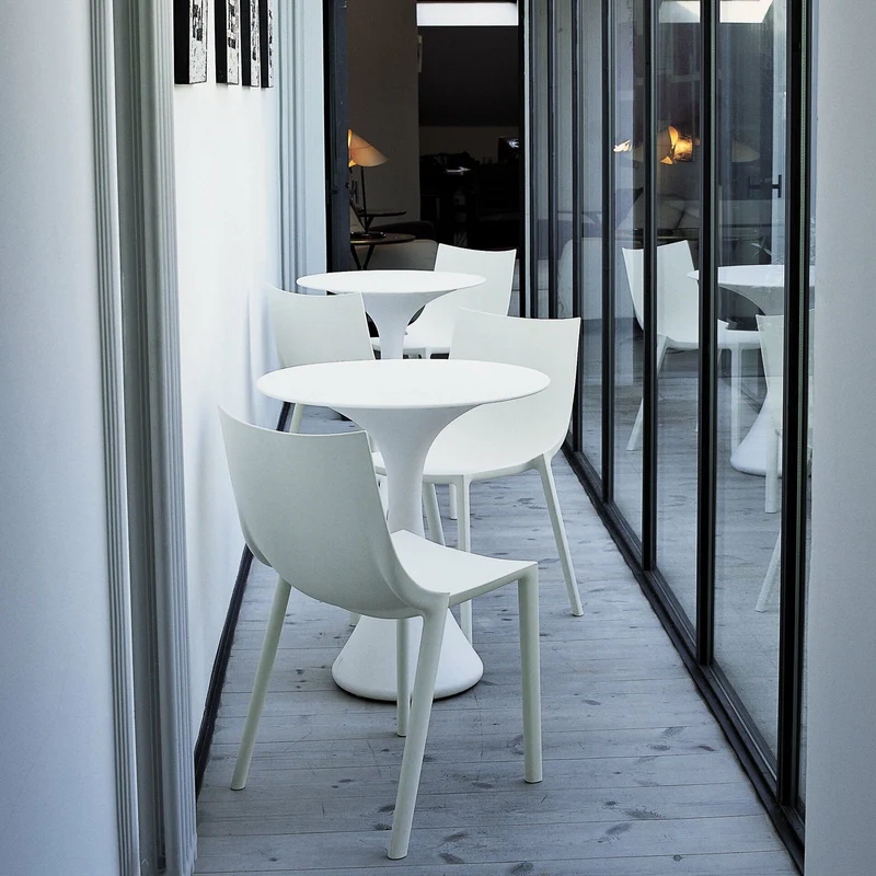 Chaise en polypropylène blanche Bo - Driade