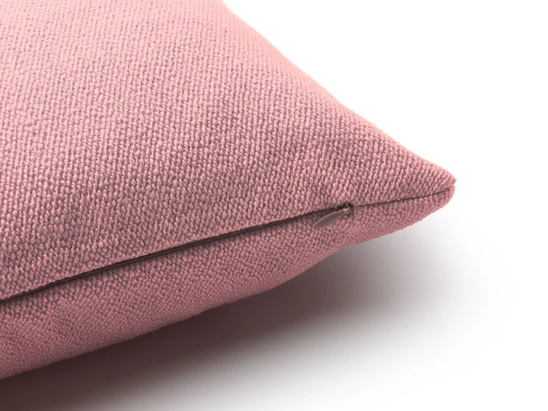 Coussin carré en laine rose 45x45cm Cleo - Fest Amsterdam