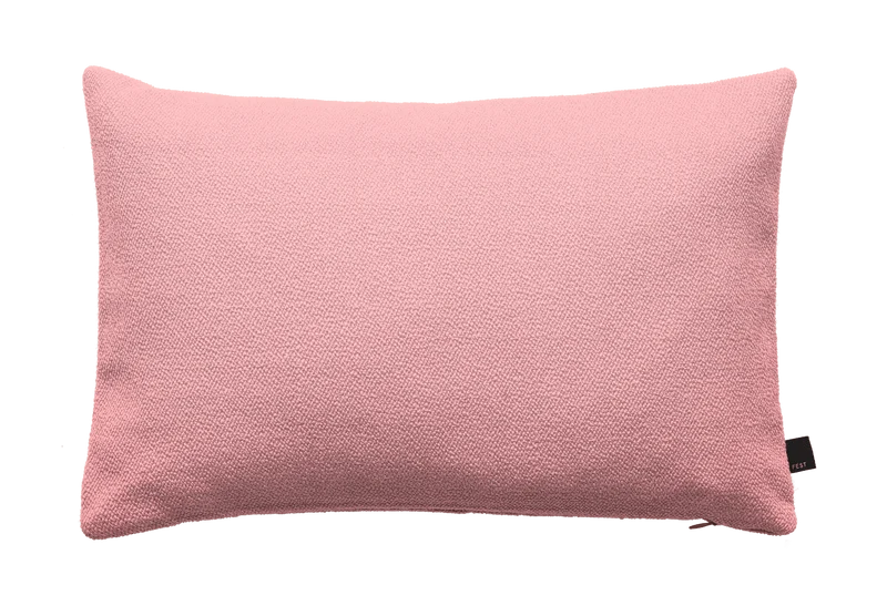Coussin rectangulaire en laine rose 30x45cm Cleo - Fest Amsterdam