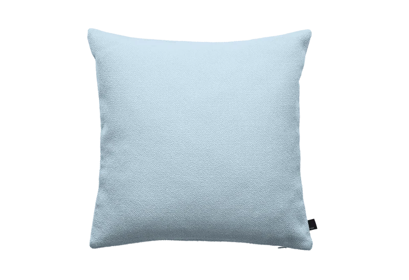 Coussin carré en laine bleu clair 60x60cm Cleo - Fest Amsterdam