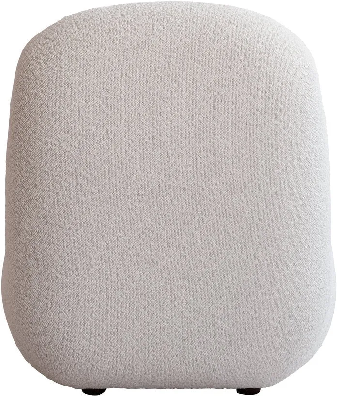 Fauteuil en tissu bouclé banc cassé Toe - 101 COPENHAGEN
