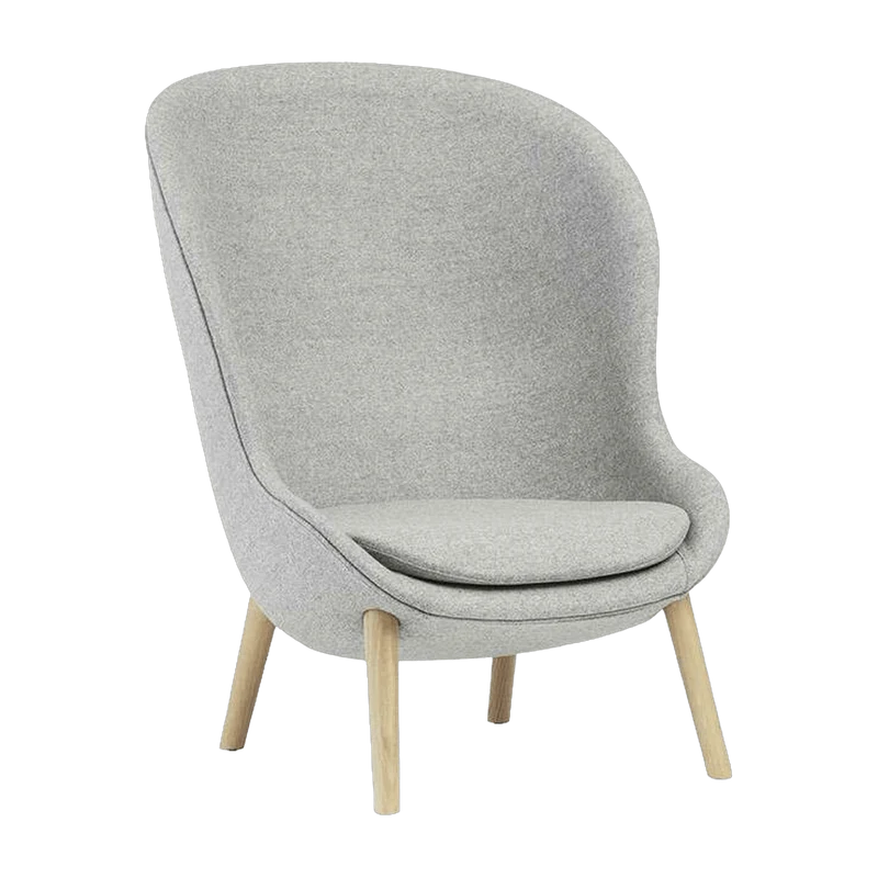Fauteuil Hyg Lounge Chair High Oak - Normann Copenhagen