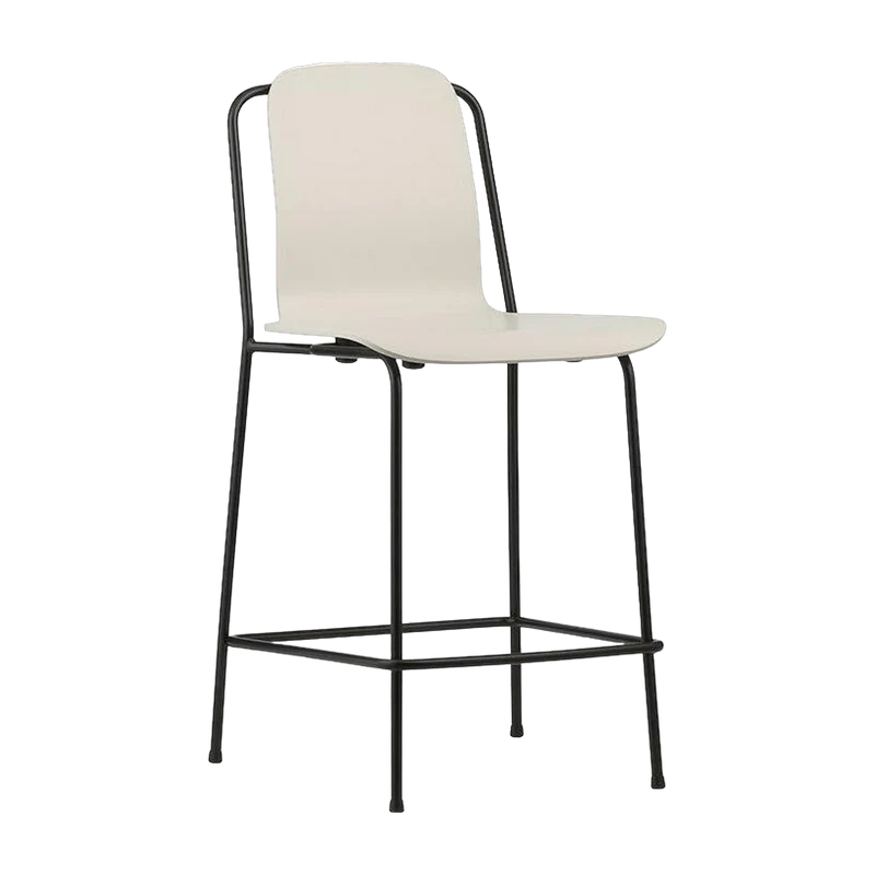 Chaise de bar Studio 65 Cm Acier Noir - Normann Copenhagen