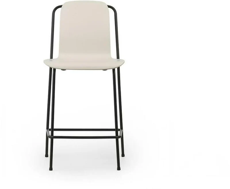 Chaise de bar Studio 65 Cm Acier Noir - Normann Copenhagen
